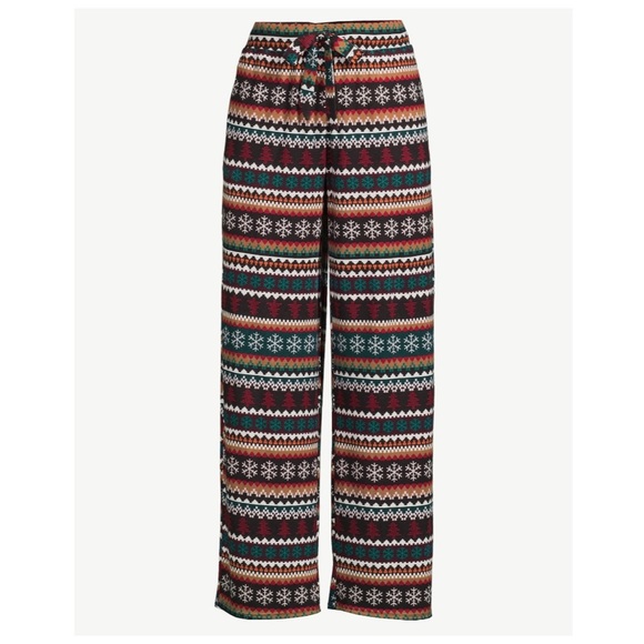 JOYSPUN WOMEN’S HACCI KNIT WIDE LEG PAJAMA PANTS - Picture 4 of 10